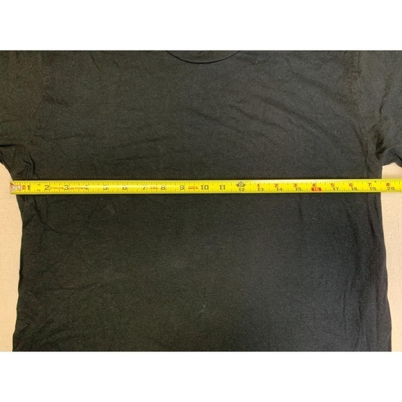 American Apparel Fine Jersey short sleeve tee NWT Black - Picture 3 of 5